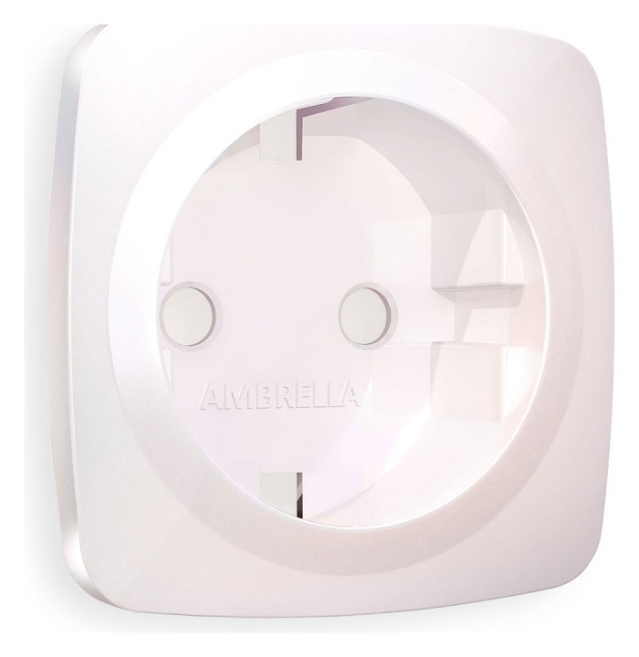 Накладка для розетки с заземлением Ambrella Volt Quant OP1260