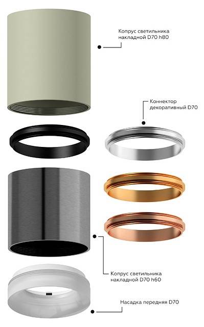 Накладной светильник Ambrella light C C7423