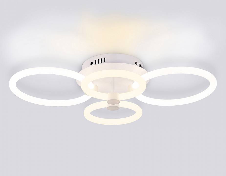 Потолочная светодиодная люстра Ambrella light FA FA3811 108 Вт с пультом FA3811