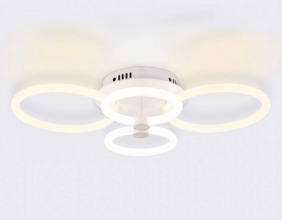 Потолочная светодиодная люстра Ambrella light FA FA3811 108 Вт с пультом FA3811