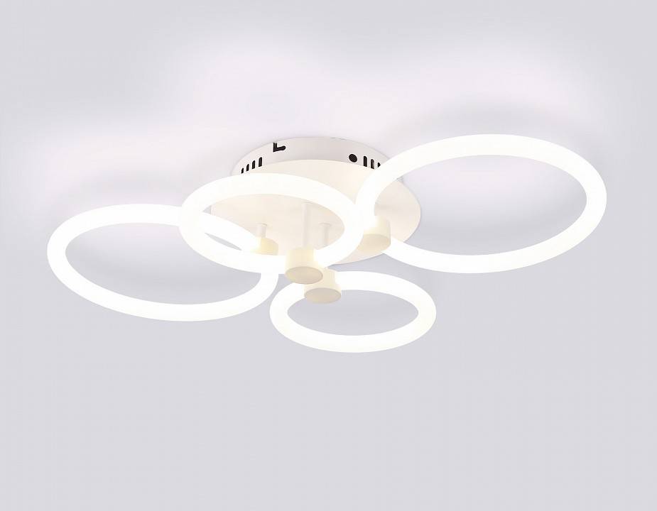 Потолочная светодиодная люстра Ambrella light FA FA3811 108 Вт с пультом FA3811