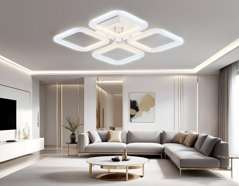 Потолочная светодиодная люстра Ambrella light FA FA8947 38 Вт FA8947