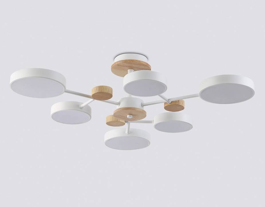 Люстра на штанге Ambrella light Fusion 1 лампа FL4861