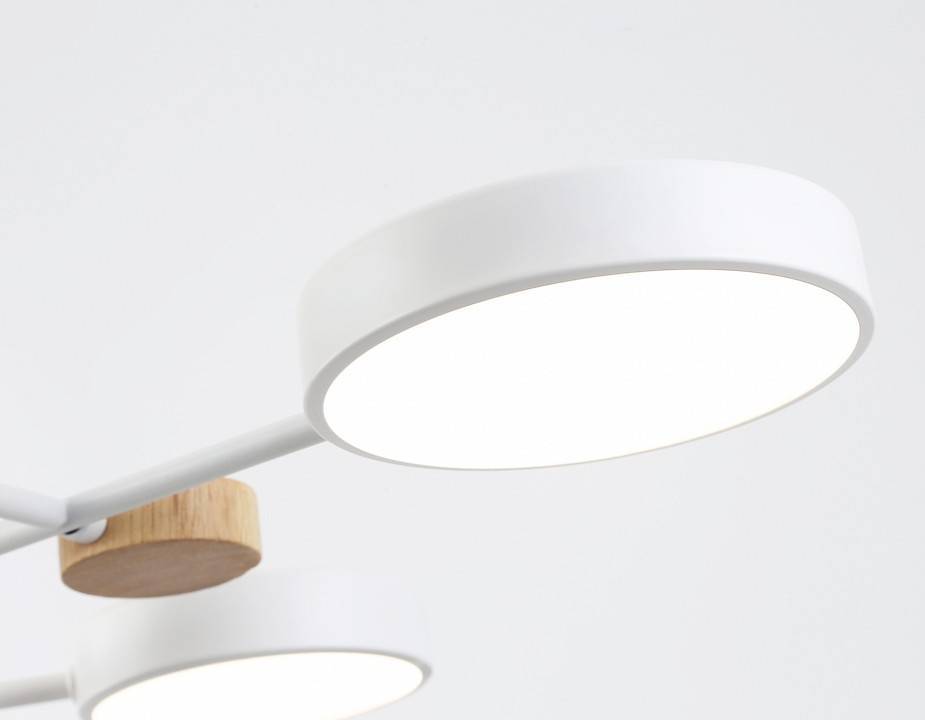 Люстра на штанге Ambrella light Fusion 1 лампа FL4861