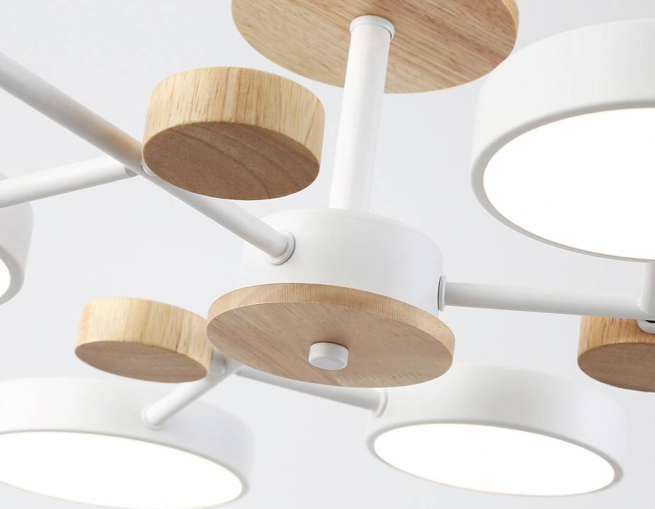 Люстра на штанге Ambrella light Fusion 1 лампа FL4861