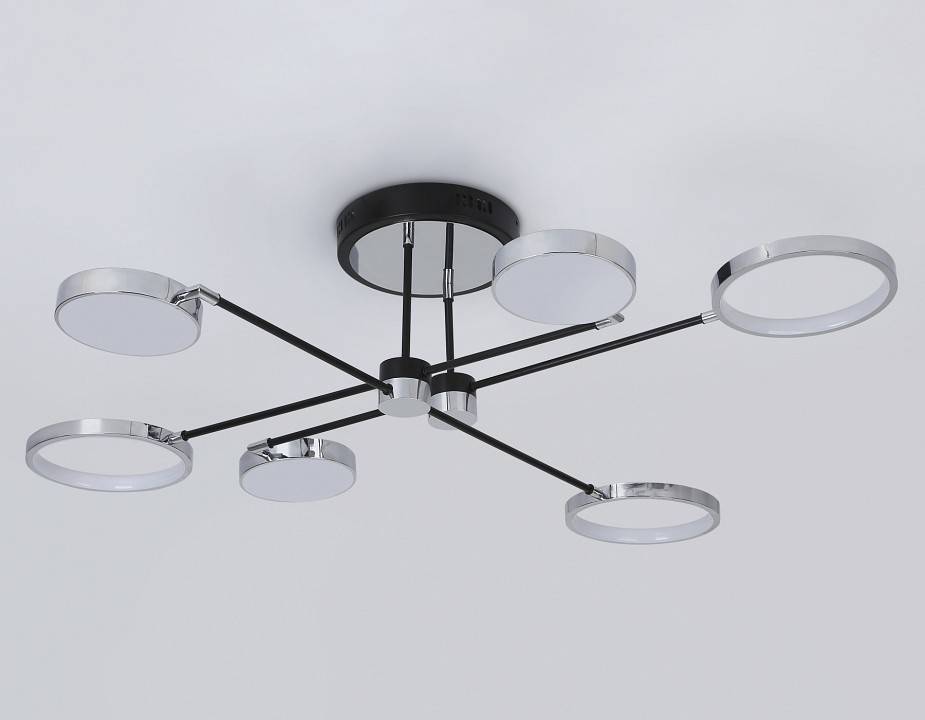 Люстра на штанге Ambrella light Fusion 5 ламп FL5155