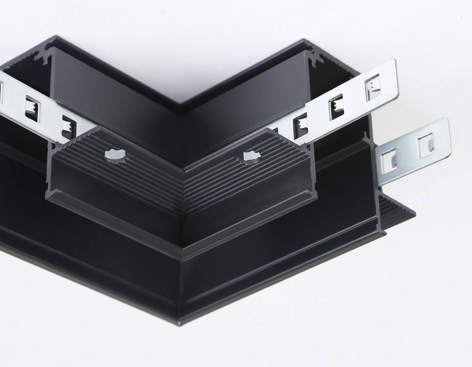 Соединитель угловой L-образный для треков встраиваемых Ambrella Light GL GL3354