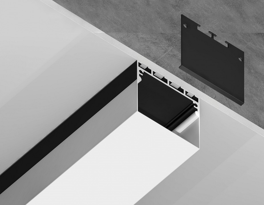 Профиль накладной Ambrella Light GP GP3070BK