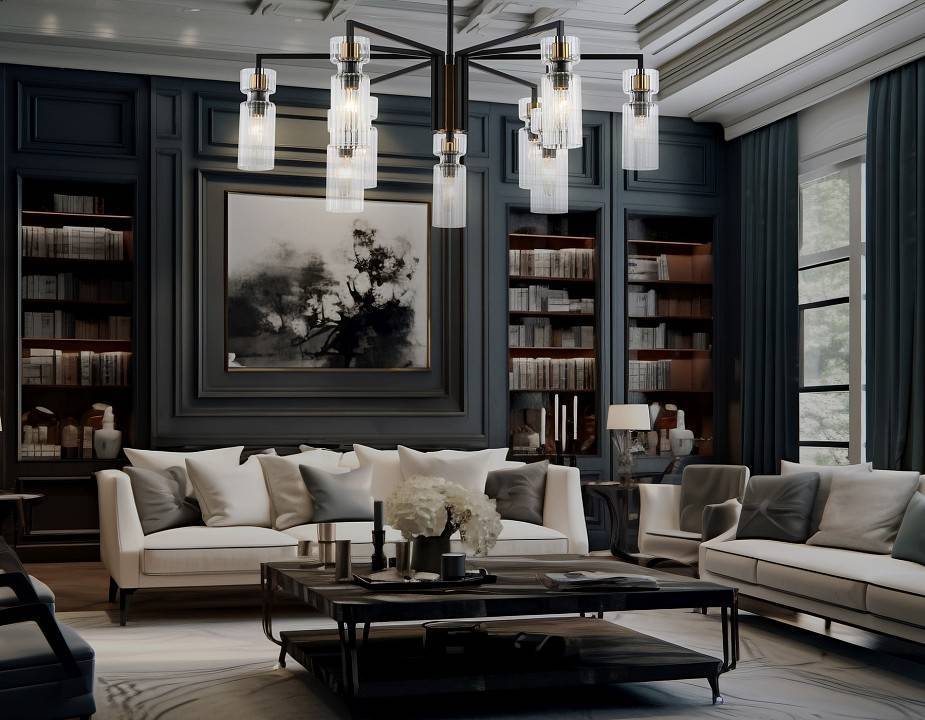 Люстра на штанге Ambrella Light LH LH56117