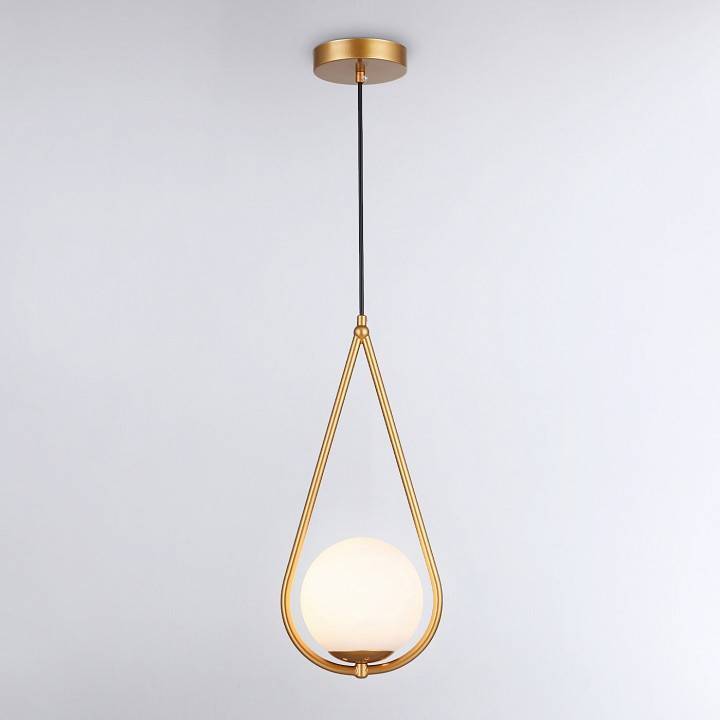 Подвесной светильник Ambrella light TR TR2599 светодиодный 10 Вт белый/золото TR2599