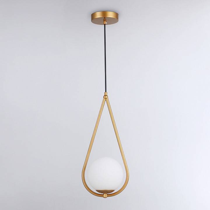 Подвесной светильник Ambrella light TR TR2599 светодиодный 10 Вт белый/золото TR2599