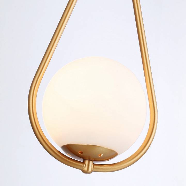 Подвесной светильник Ambrella light TR TR2599 светодиодный 10 Вт белый/золото TR2599