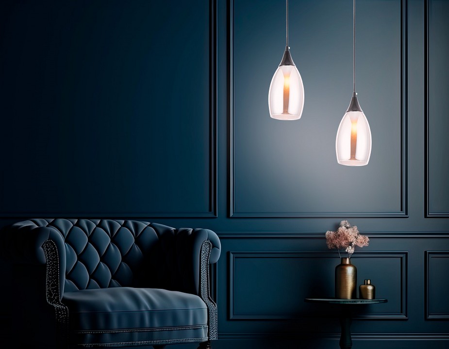 Подвесной светильник Ambrella light TR TR3544 1xE27 черный/золото TR3544