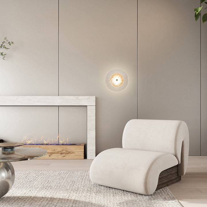 Накладной светильник Arte Milano AM-1252B 1.1252B.D150.H150.LED Ni