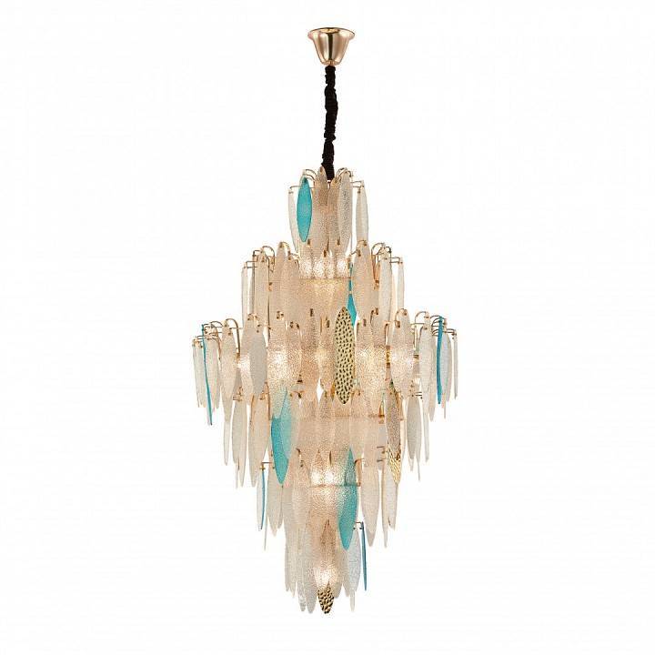 Подвесная люстра Arte Milano AM-7753B 25xE14 D800 H1300 мм 1863B.D800.H1300.E14.25 G