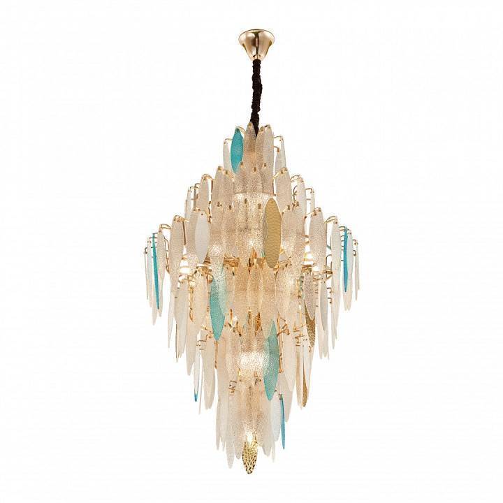 Подвесная люстра Arte Milano AM-7753B 25xE14 D800 H1300 мм 1863B.D800.H1300.E14.25 G