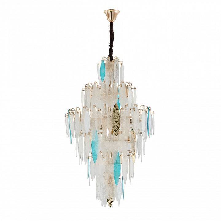 Подвесная люстра Arte Milano AM-7753B 25xE14 D800 H1300 мм 1863B.D800.H1300.E14.25 G