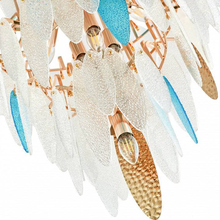 Подвесная люстра Arte Milano AM-7753B 25xE14 D800 H1300 мм 1863B.D800.H1300.E14.25 G