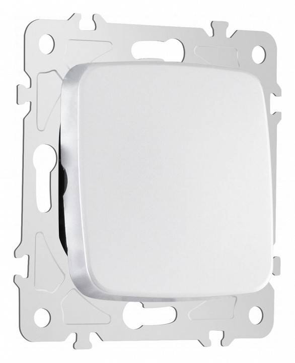 Выключатель проходной одноклавишный без рамки Arte Milano 205 205.32-1.silver