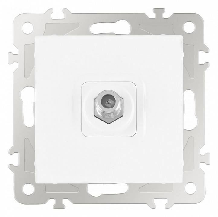 ТВ-розетка без рамки Arte Milano am-206 206.42-1.white