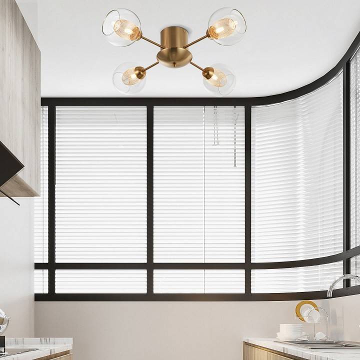 Потолочная люстра Arte Milano Neapolis-72880 272880/4 GD