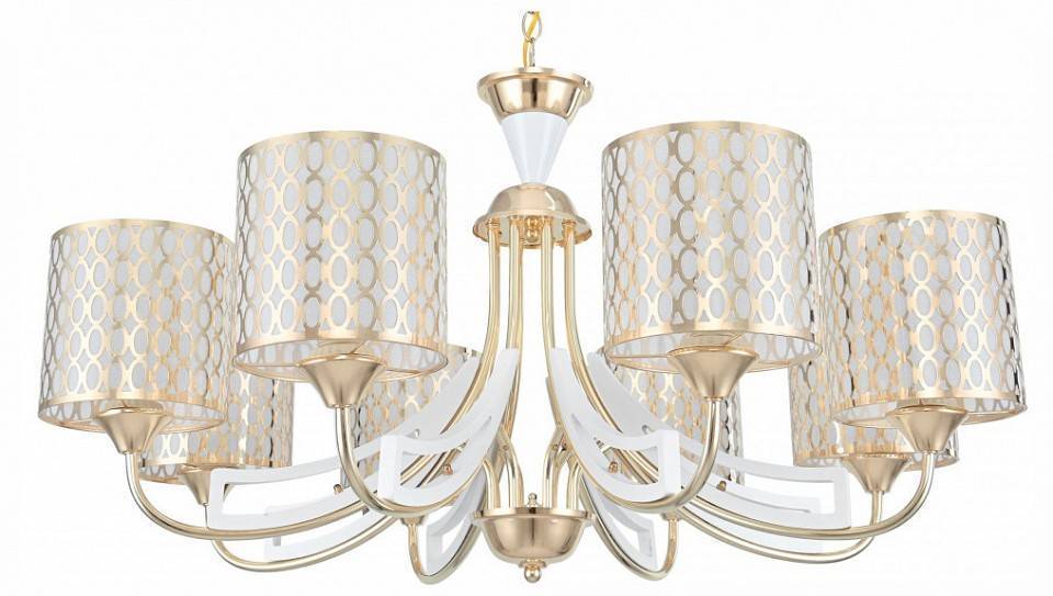 Подвесная люстра Arte Milano Florentia-3387 303387/8 Wh/Gd
