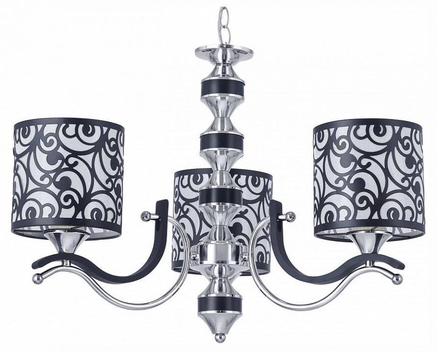 Подвесная люстра Arte Milano Florentia-4957 3 ламп 304957/3 Bk/Ni