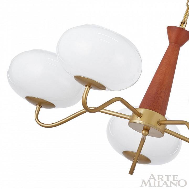 Подвесная люстра Arte Milano AM-Napoli 310166/D680/5 BS/WD
