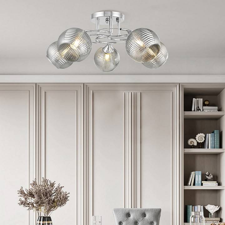 Потолочная люстра Arte Milano AMALFI-321006 321006/5 CR