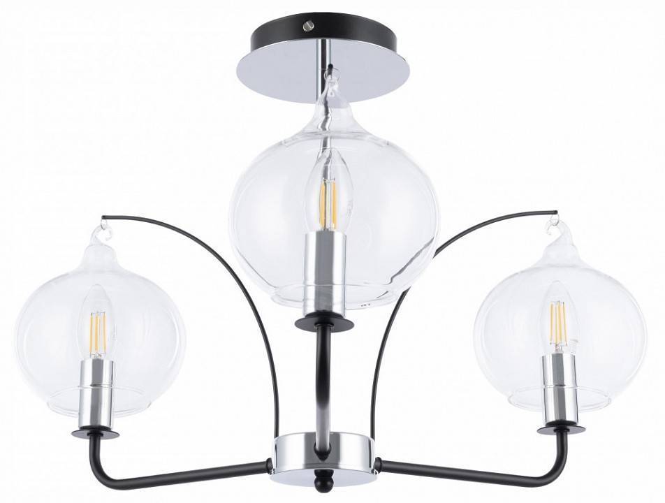 Люстра на штанге Arte Milano Napoli 3 лампы 321007/3 BK.CR