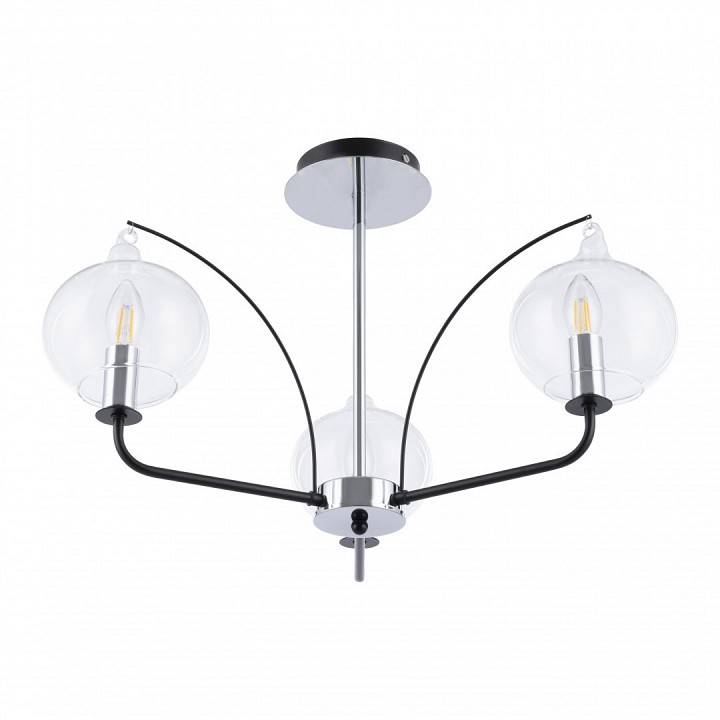 Люстра на штанге Arte Milano Napoli 3 лампы 321007/3 BK.CR