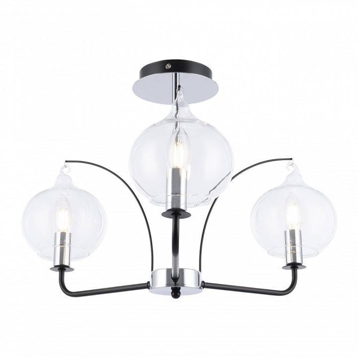 Люстра на штанге Arte Milano Napoli 3 лампы 321007/3 BK.CR