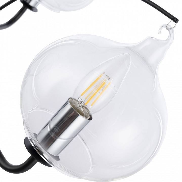 Люстра на штанге Arte Milano Napoli 3 лампы 321007/3 BK.CR