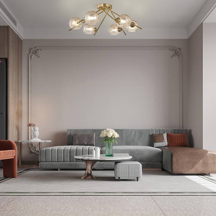 Потолочная люстра Arte Milano AMALFI 6 ламп 322307/6 AB