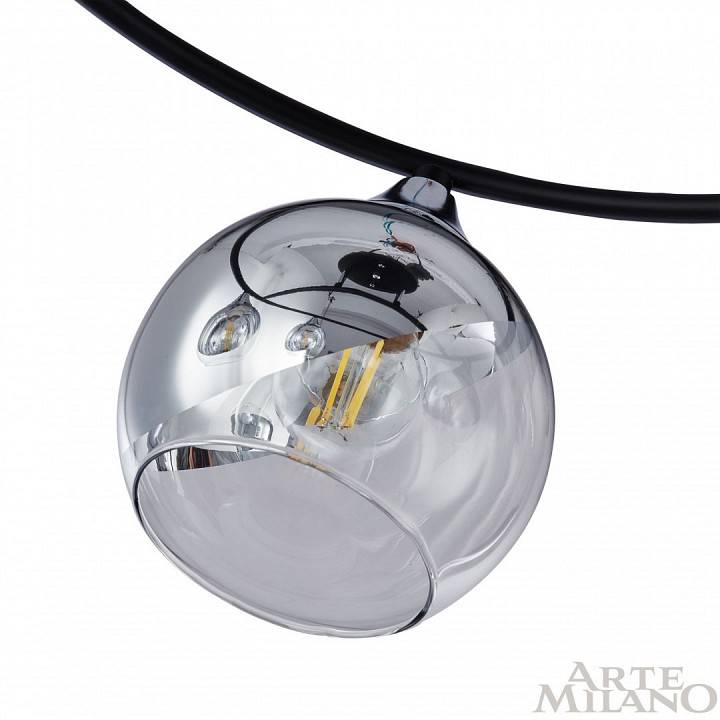 Потолочная люстра Arte Milano AMALFI 3 лампы 322403/3 BK+CR