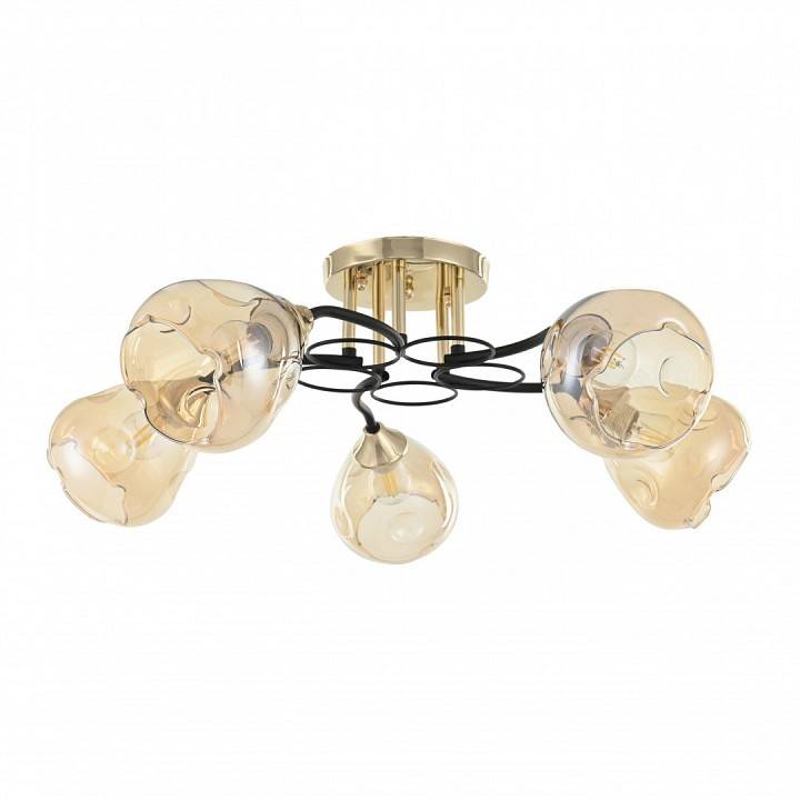 Потолочная люстра Arte Milano AMALFI 5 ламп 324106/5 FG+BK