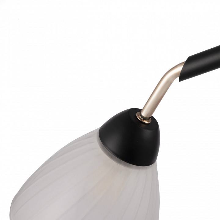 Люстра на штанге Arte Milano Napoli 3 лампы 324108/3 BK+FG