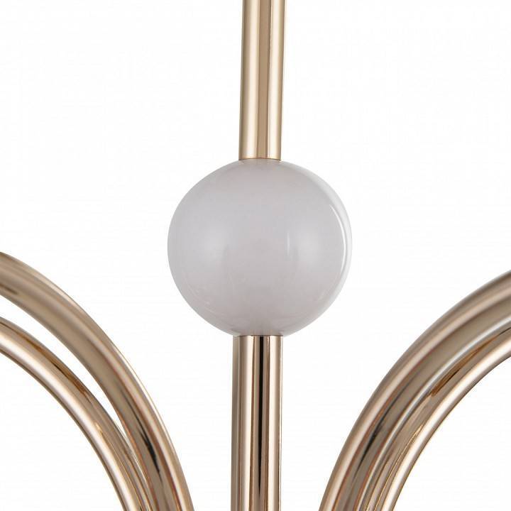 Люстра на штанге Arte Milano Napoli 5 ламп 325410/5 FG+WH