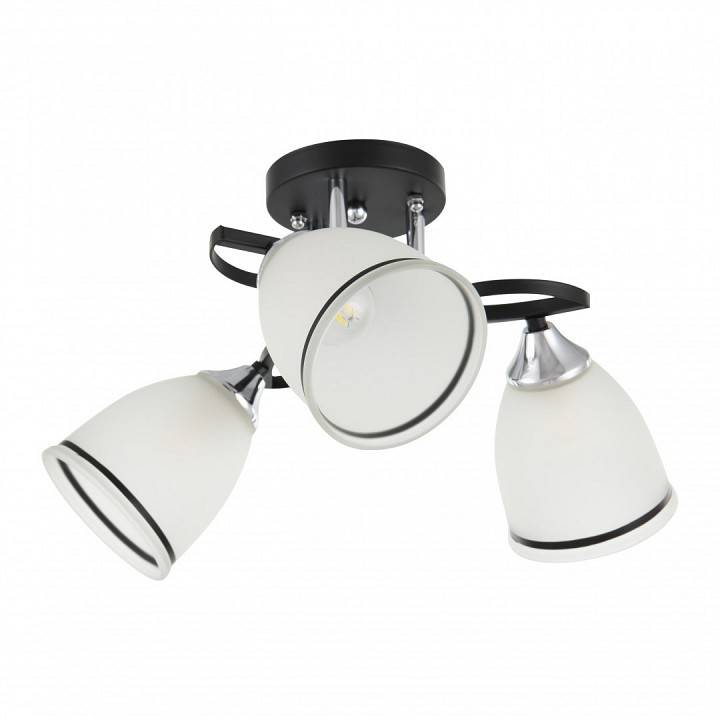 Потолочная люстра Arte Milano AMALFI 3 лампы 325885/3A BK+CR