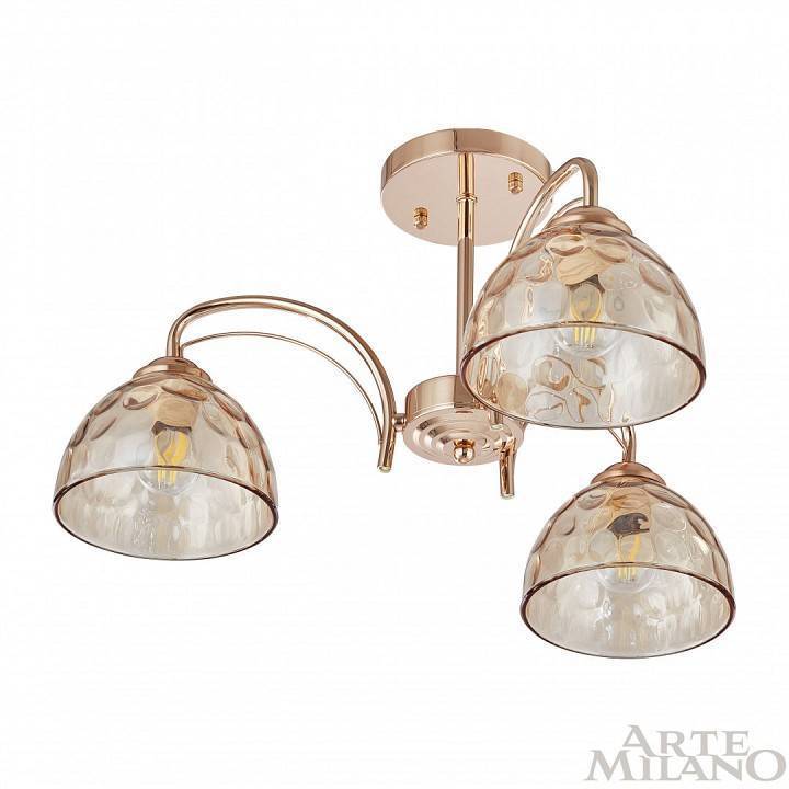 Люстра на штанге Arte Milano Napoli 3 лампы 332366/3 FGD