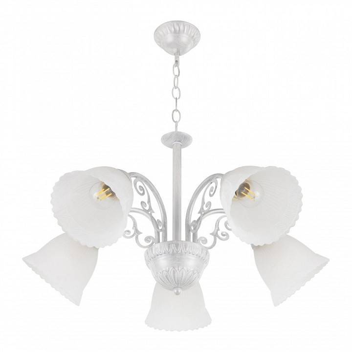 Подвесная люстра Arte Milano Amalfi-8544 5 ламп 338544/5 WT+SL