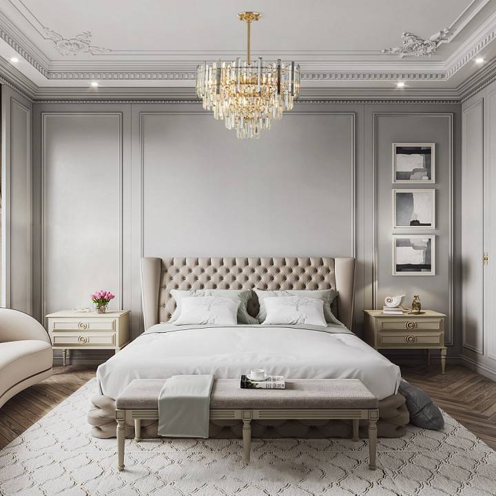 Люстра на штанге Arte Milano Sorrento-4409 золото 374409/9/300/570 GD