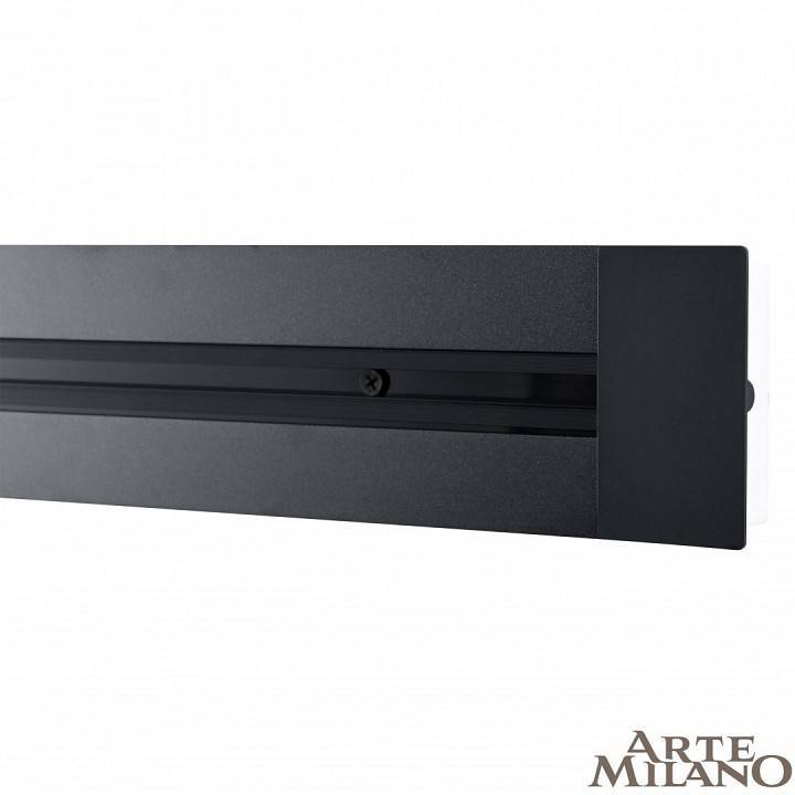 Трек розеточный встраиваемый Arte Milano Am-track-sockets 382305TB/50 Black