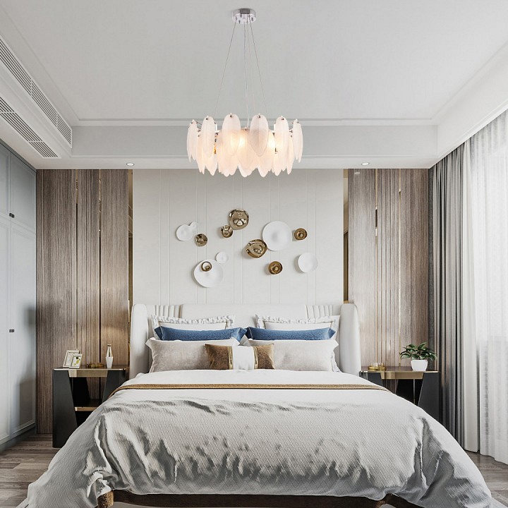 Подвесная люстра Arte Milano AM-4653 4653.D550.H240.E14.6 Ni