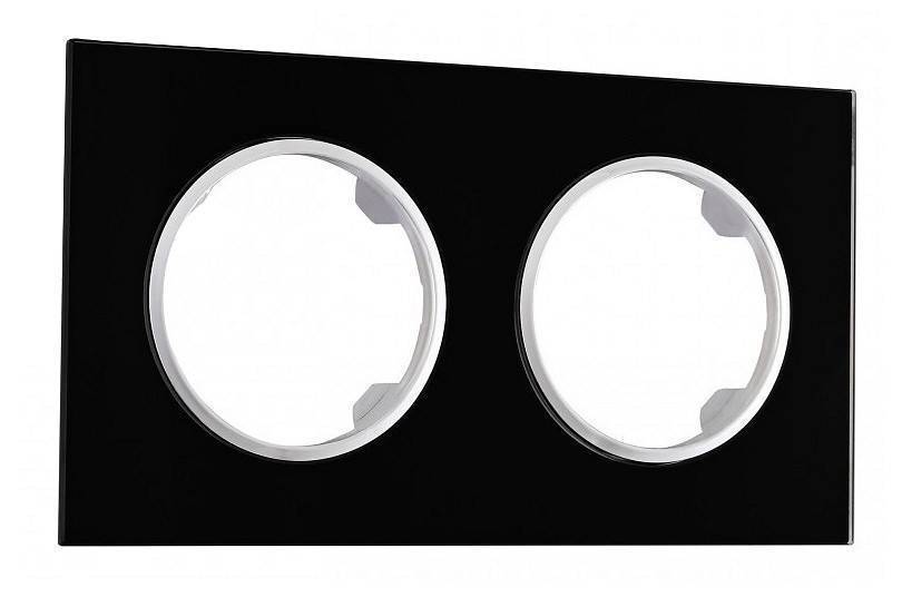 Рамка на 2 поста Arte Milano am-502.01 502.01-2.black