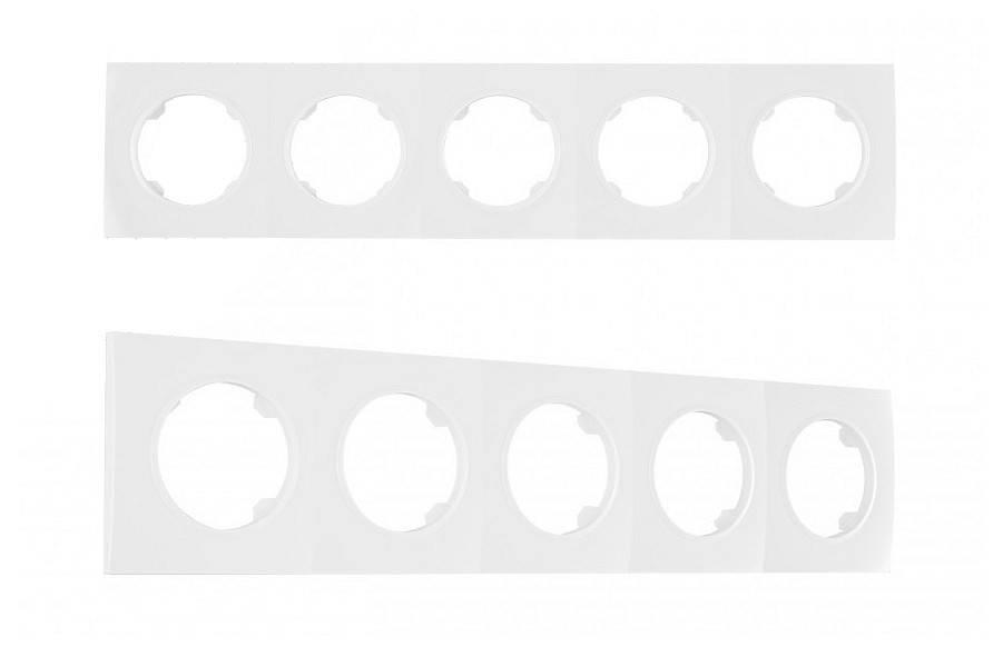 Рамка на 5 постов Arte Milano am-502.04 502.04-5.white