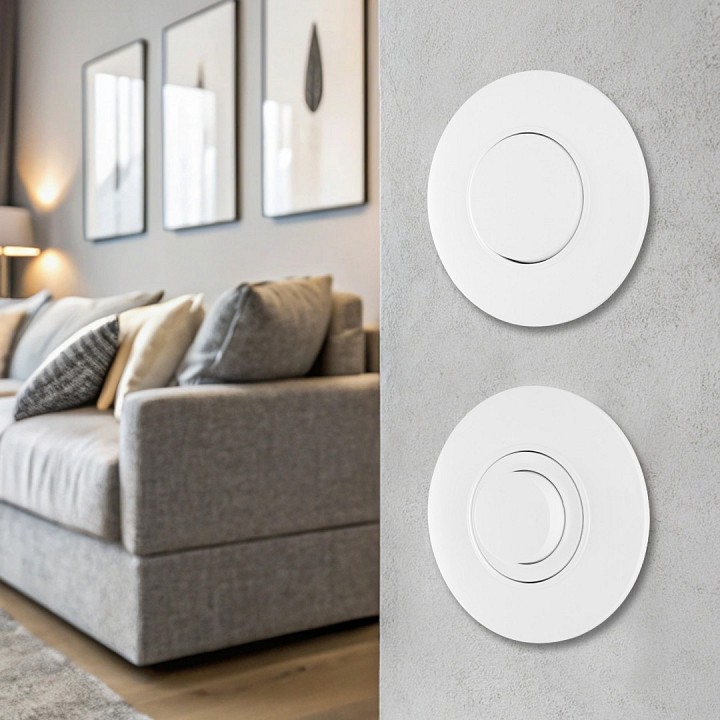 Выключатель одноклавишный Arte Milano SET08-1 SET08-1-30-1 white