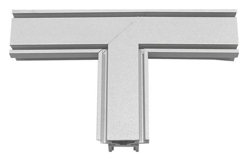 Соединитель T-образный для треков встраиваемых Aployt Magnetic track 48 APL.0185.10.04