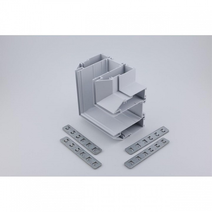 Соединитель угловой L-образный для треков встраиваемых Aployt Magnetic track 220 APL.0284.10.04