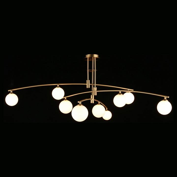 Люстра на штанге Aployt Ewelina 9 ламп APL.621.07.09